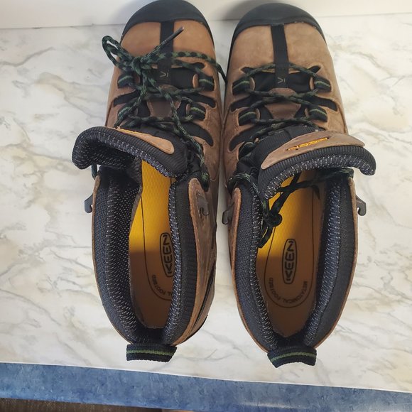 NWT Keen Men's Detroit MID Steel Toe Work Boots, Size 13EE - Picture 7 of 10